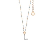 Necklace Comete Woman Costellation in Silver Zirconia GLA184